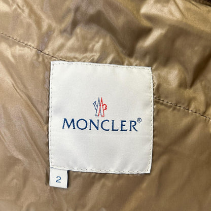 MONCLER 41305 K2 Special Brown Down Jacket Size 2
