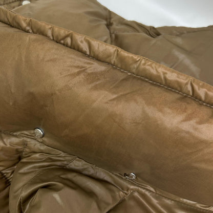 MONCLER 41305 K2 Special Brown Down Jacket Size 2