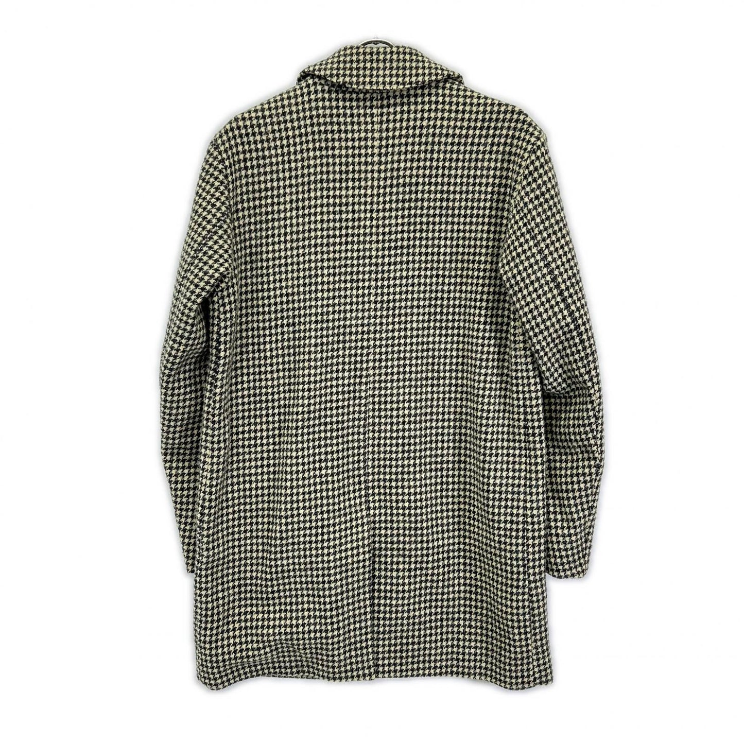MACKINTOSH Houndstooth Wool Coat Beige/Black Size 38