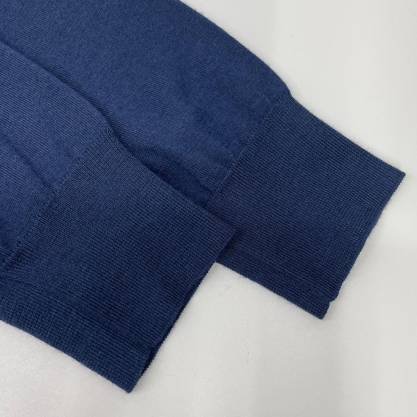 HERMES Blue/Black Long Sleeve T-Shirt Size XL