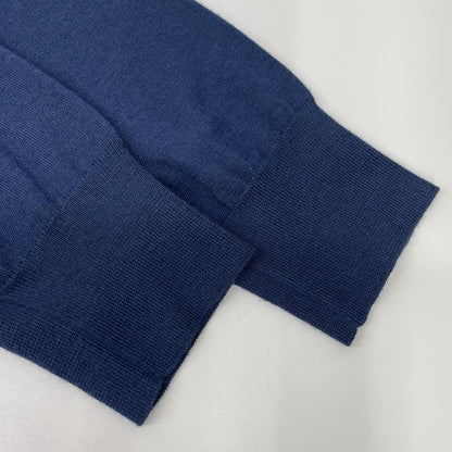 HERMES Blue/Black Long Sleeve T-Shirt Size XL
