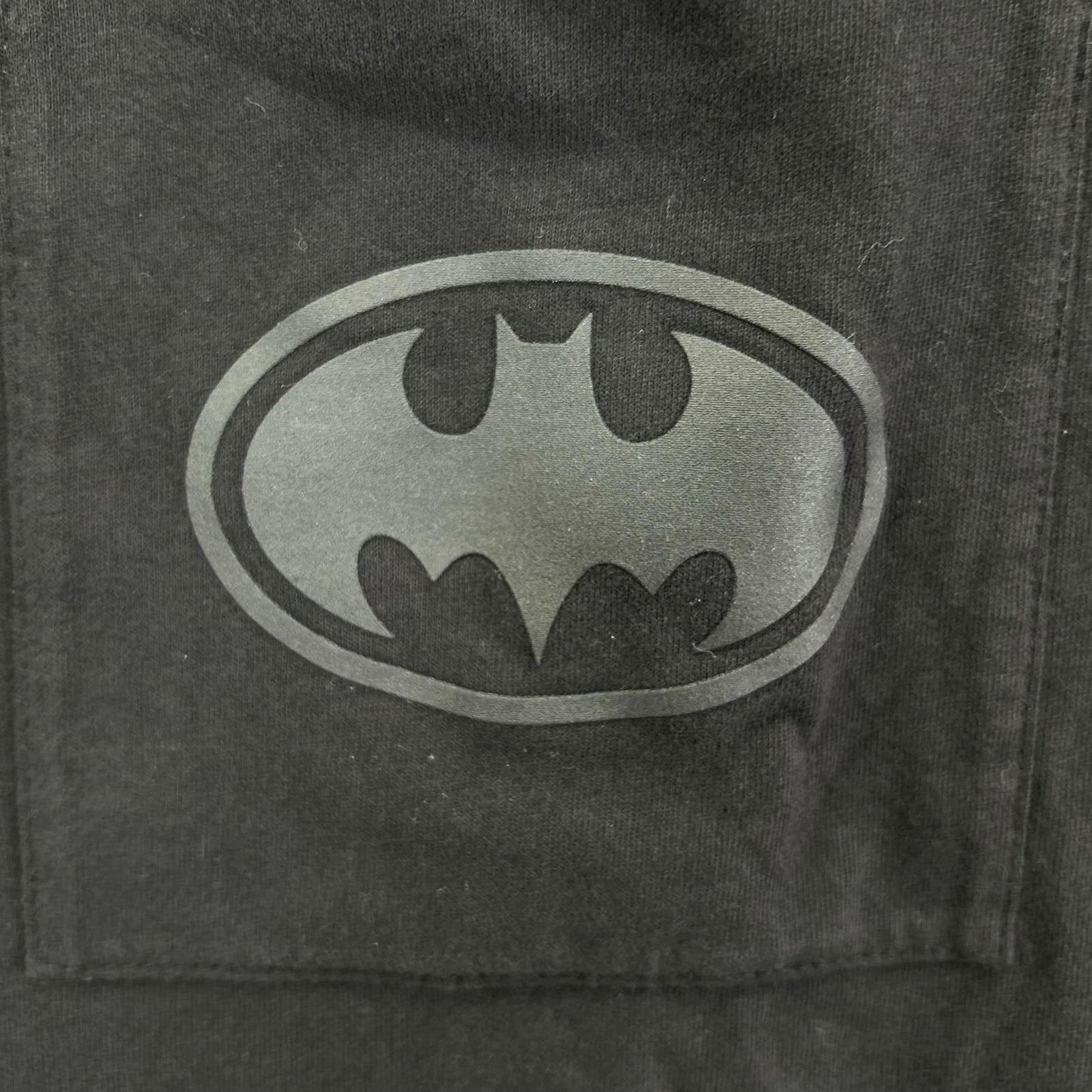 MONCLER 24SS Cotton Batman Long Sleeve T-Shirt Black Size M