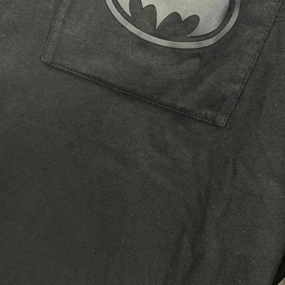 MONCLER 24SS Cotton Batman Long Sleeve T-Shirt Black Size M