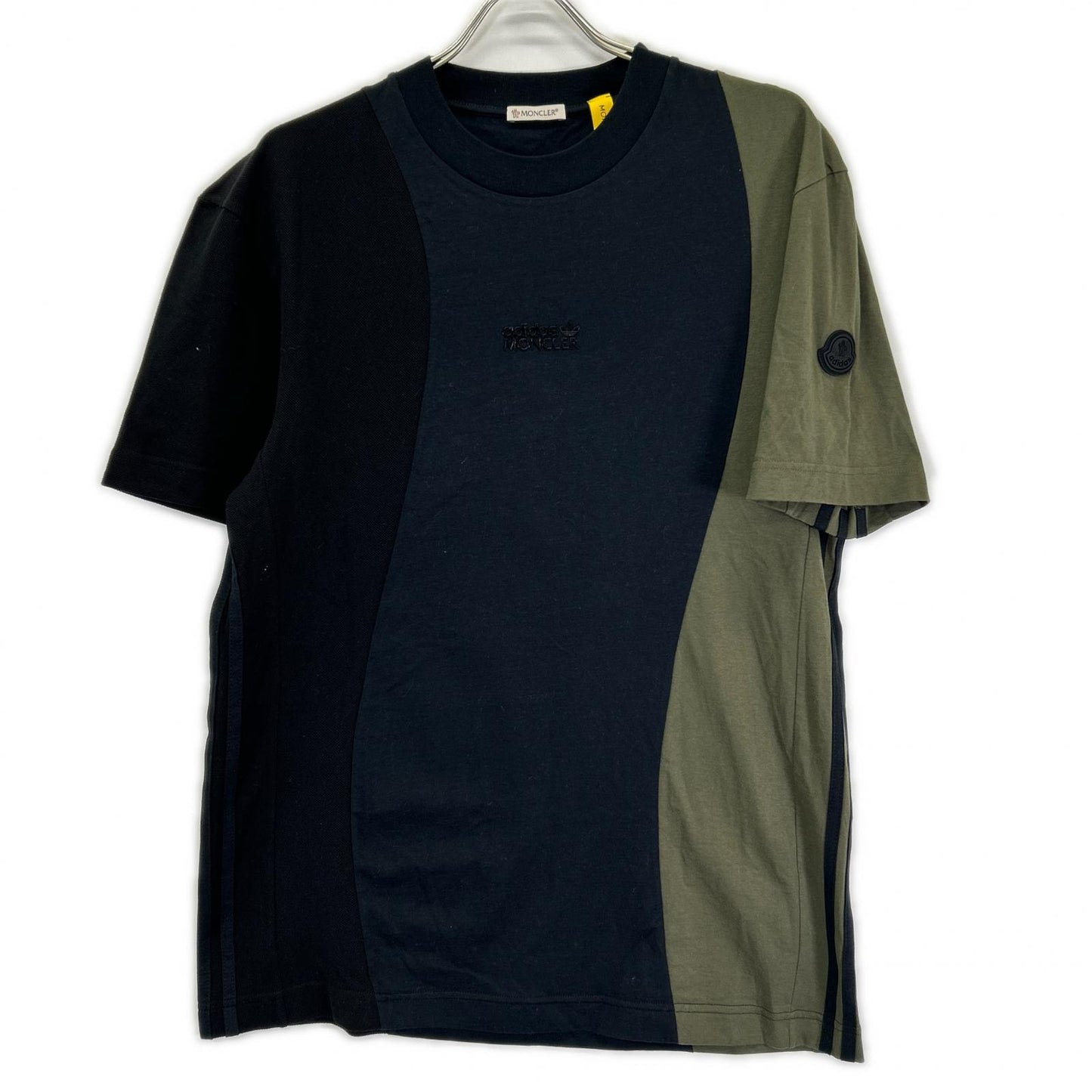 MONCLER x adidas Genius 3 SS T-Shirt Black/Khaki Size L