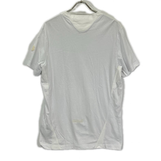 MONCLER 23SS Cotton Front Logo T-Shirt White Size L