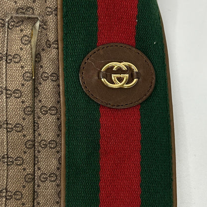 GUCCI GG Monogram Polyester Shorts Brown Size M