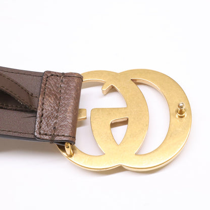 GUCCI x adidas GG Trefoil Logo Leather Belt Size ONE SIZE