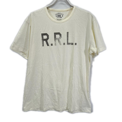 RRL Cotton Crewneck SS T-Shirt White Size L