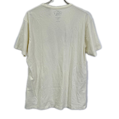 RRL Cotton Crewneck SS T-Shirt White Size L