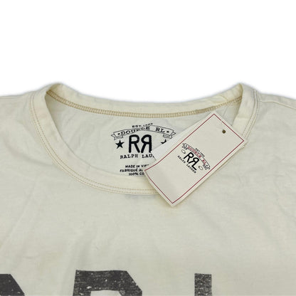 RRL Cotton Crewneck SS T-Shirt White Size L