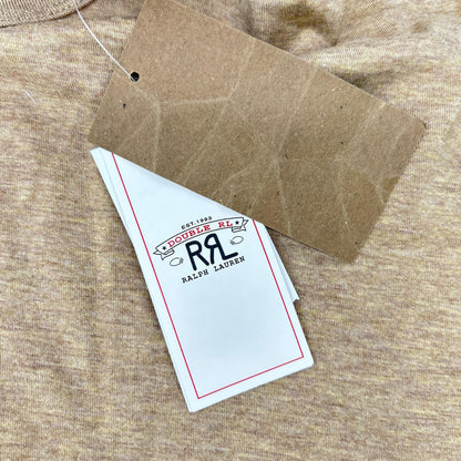 RRL Cotton SS T-Shirt Brown