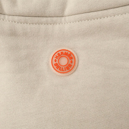 HERMES H800742E Sellier Button Zip Up Hoodie Gray Size XL