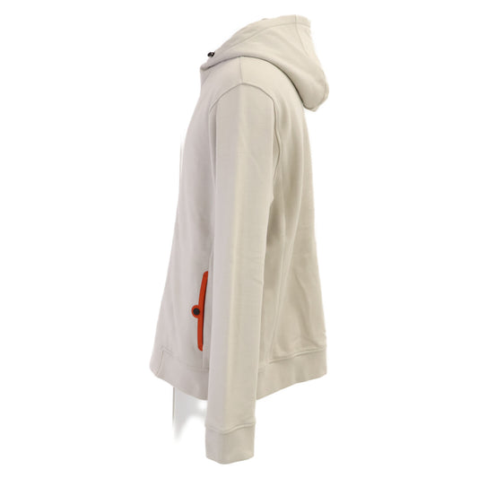 HERMES H800742E Sellier Button Zip Up Hoodie Gray Size XL