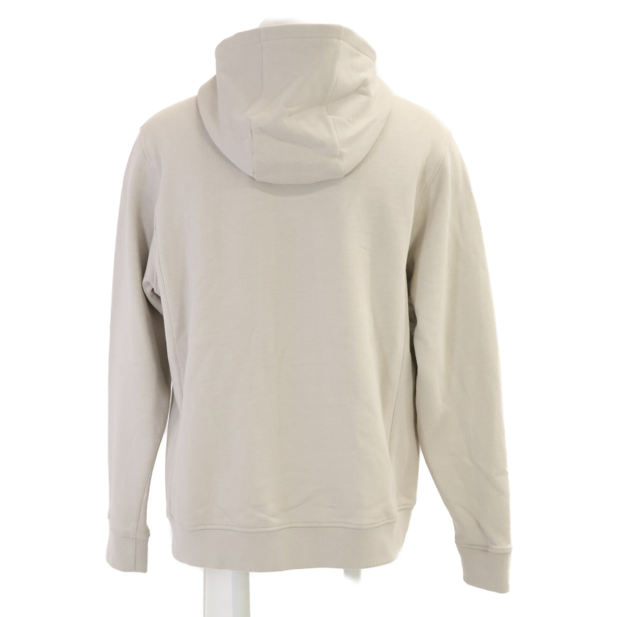 HERMES H800742E Sellier Button Zip Up Hoodie Gray Size XL