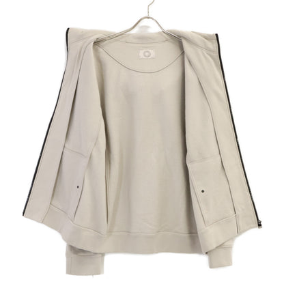 HERMES H800742E Sellier Button Zip Up Hoodie Gray Size XL