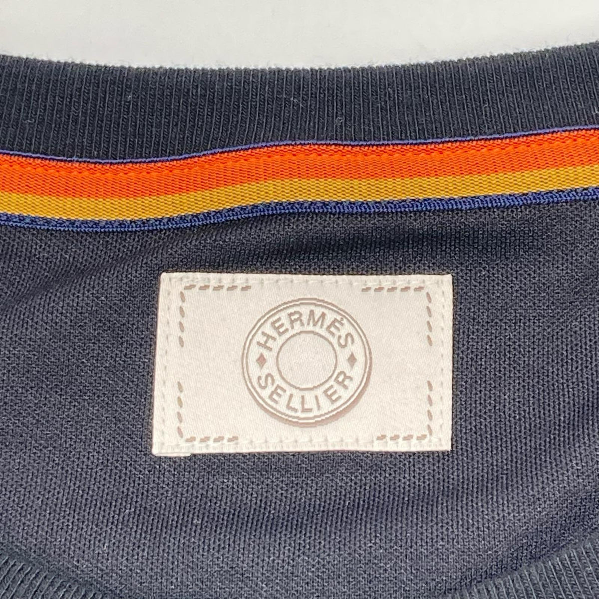 HERMES Black Wool Training T-Shirt Size XXL
