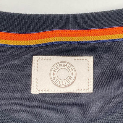 HERMES Black Wool Training T-Shirt Size XXL