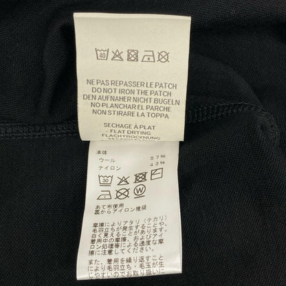 HERMES Black Wool Training T-Shirt Size XXL