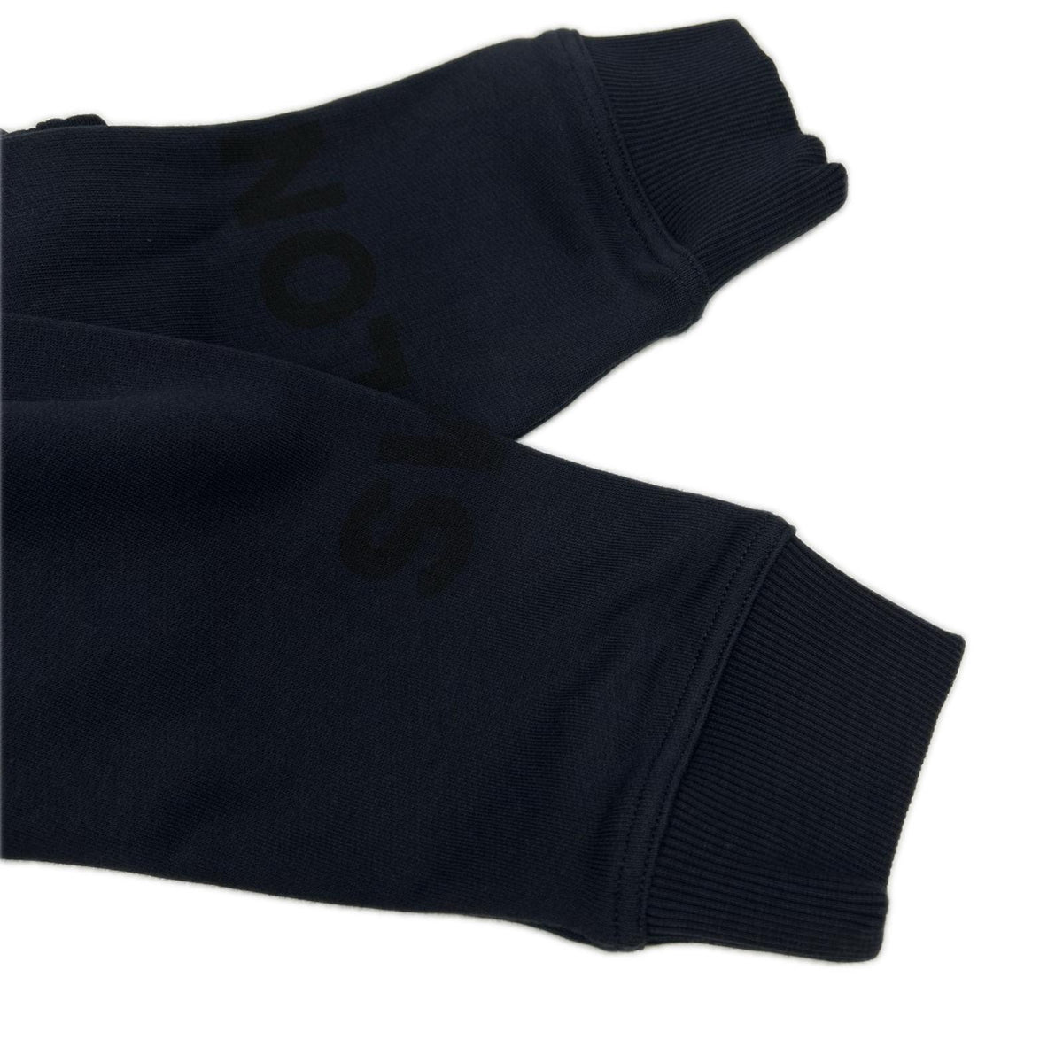 BURBERRY Horseferry Print Cotton Hoodie Dark Navy Size M