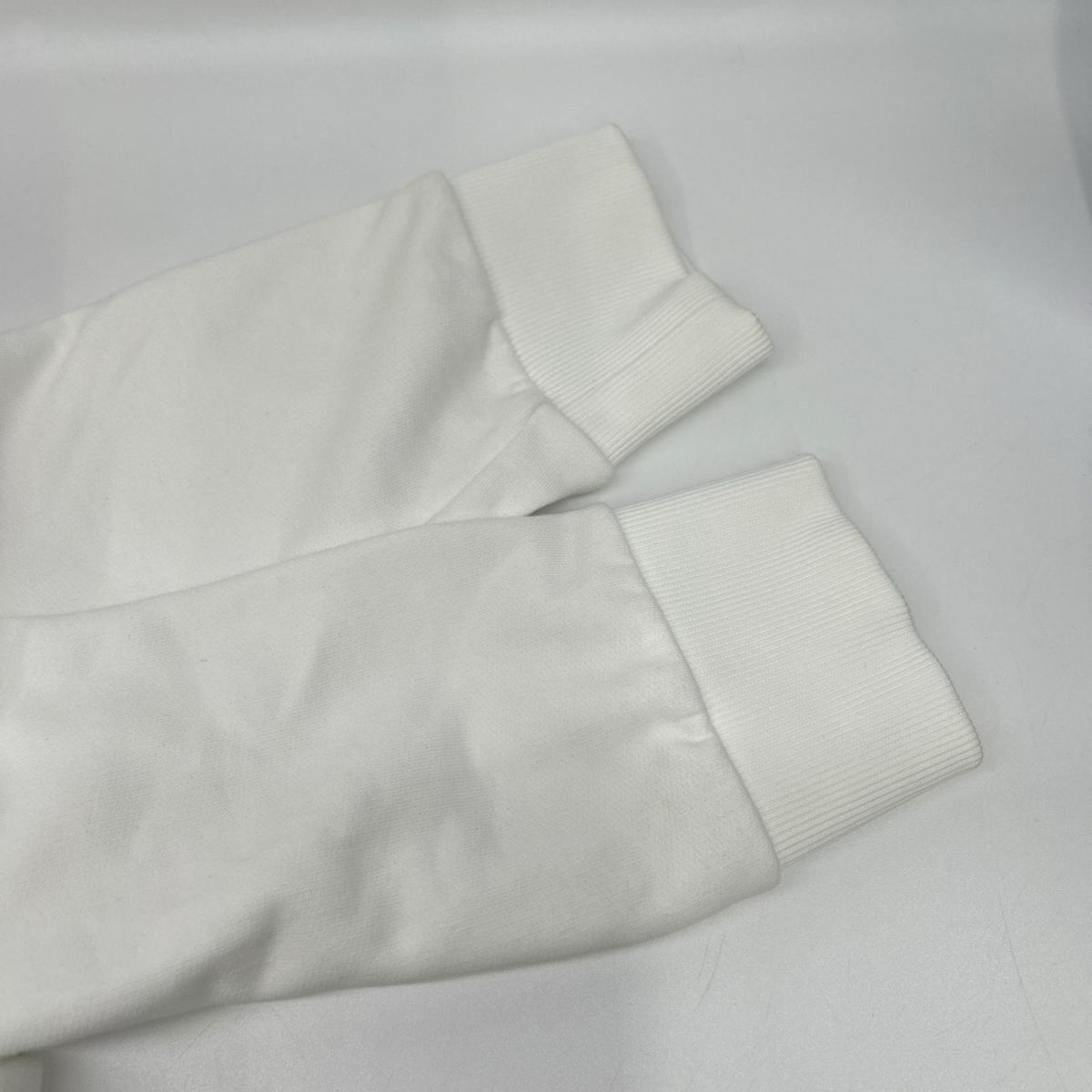 BURBERRY White Raynerbridge EKD Logo Cotton Hoodie Size L