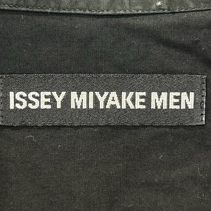 ISSEY MIYAKE MEN 12AW Black Yellow Dyed Shirt Size 3