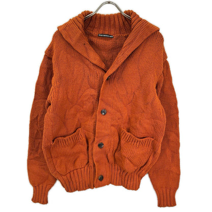 ISSEY MIYAKE MEN 13AW Orange Corduroy Tailored Jacket Size 3