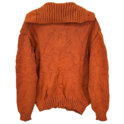 ISSEY MIYAKE MEN 13AW Orange Corduroy Tailored Jacket Size 3