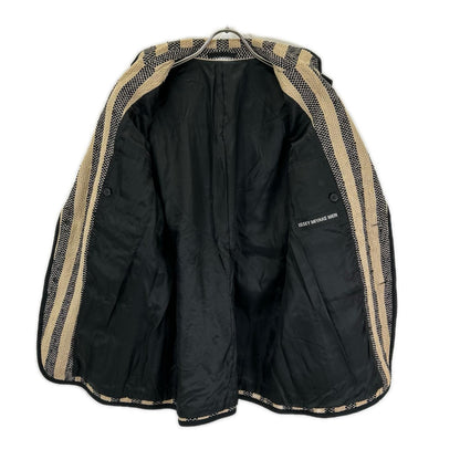 SS ME x ISSEY MIYAKE MEN 19SS Sakiori Striped 2B Blazer Size 2