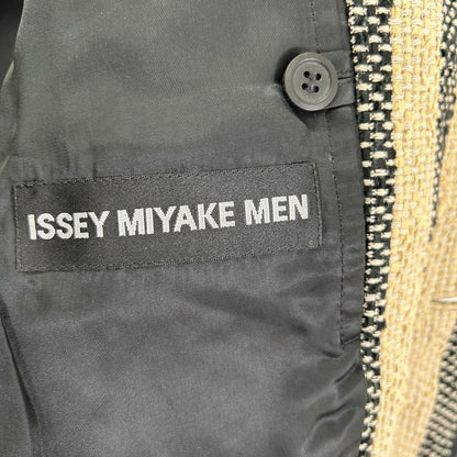 SS ME x ISSEY MIYAKE MEN 19SS Sakiori Striped 2B Blazer Size 2