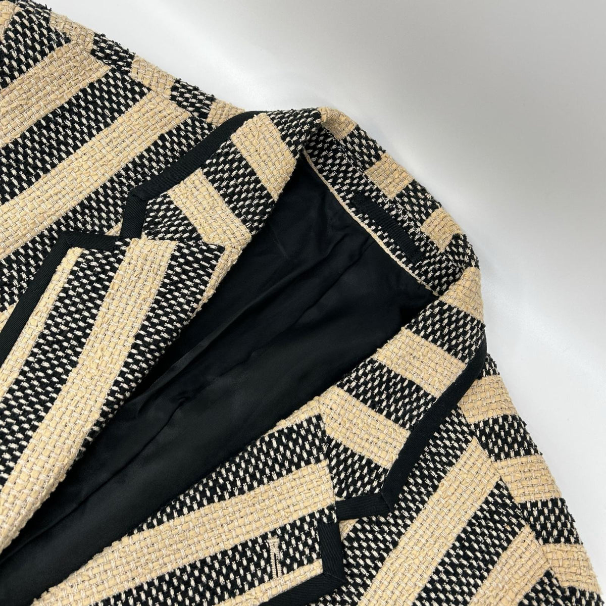 SS ME x ISSEY MIYAKE MEN 19SS Sakiori Striped 2B Blazer Size 2