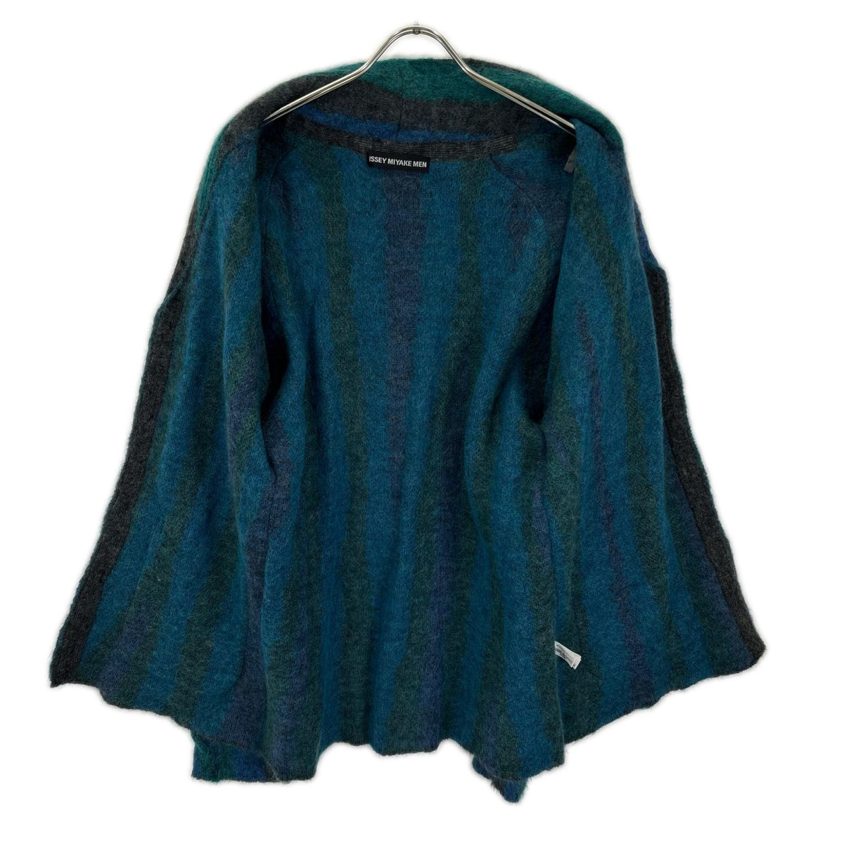 ISSEY MIYAKE MEN 14AW Mohair Cardigan Blue Size 1