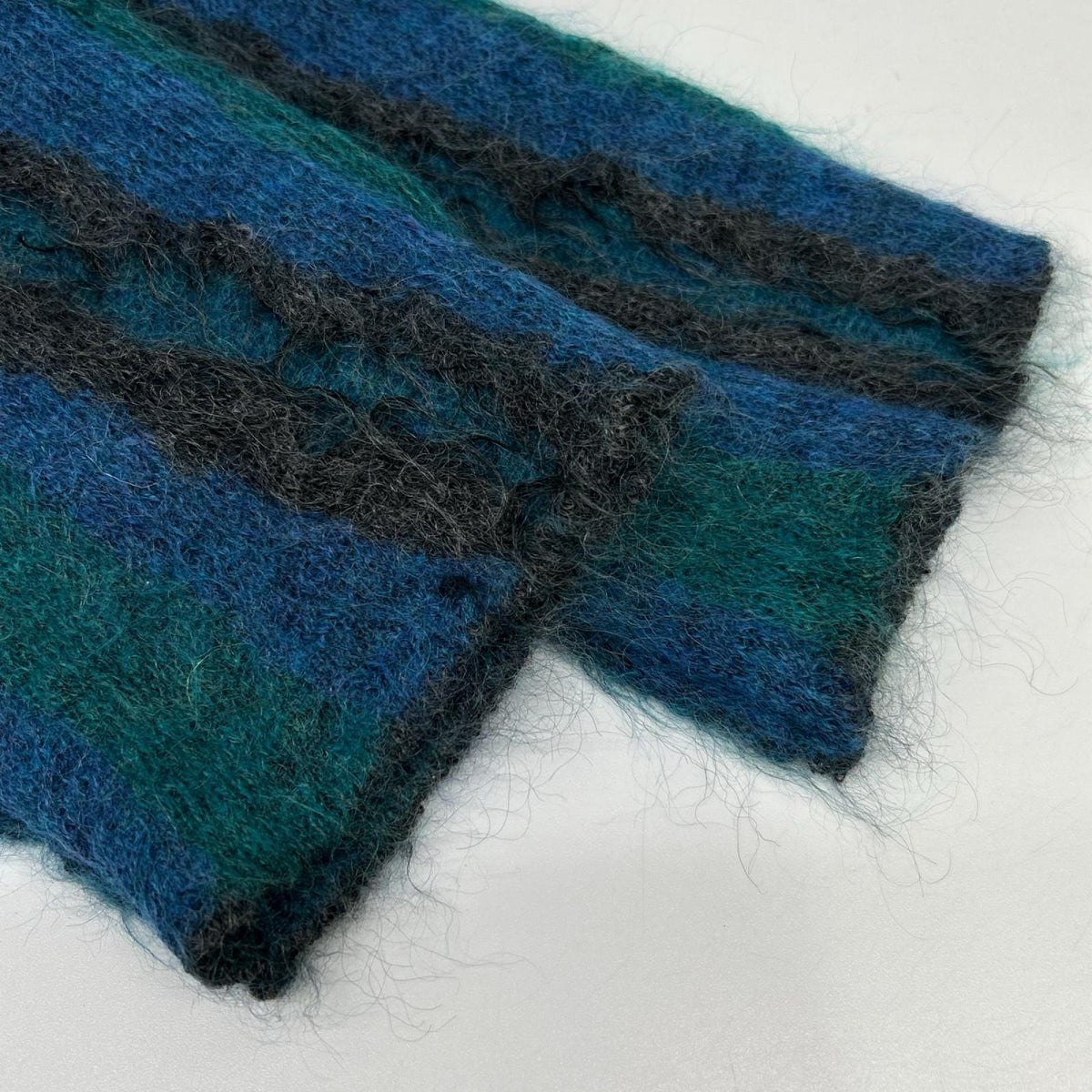 ISSEY MIYAKE MEN 14AW Mohair Cardigan Blue Size 1
