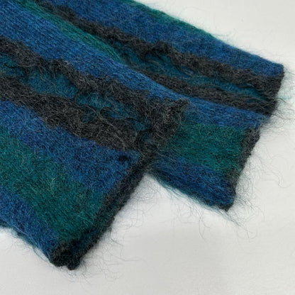 ISSEY MIYAKE MEN 14AW Mohair Cardigan Blue Size 1