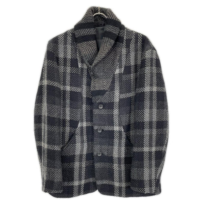 ISSEY MIYAKE 11AW Wool Shawl Collar Coat Black Size 2