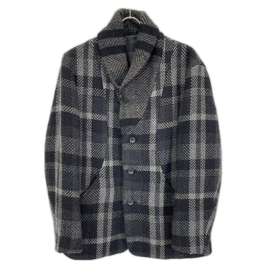 ISSEY MIYAKE 11AW Wool Shawl Collar Coat Black Size 2