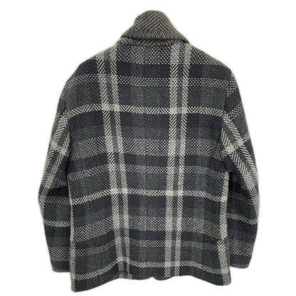ISSEY MIYAKE 11AW Wool Shawl Collar Coat Black Size 2