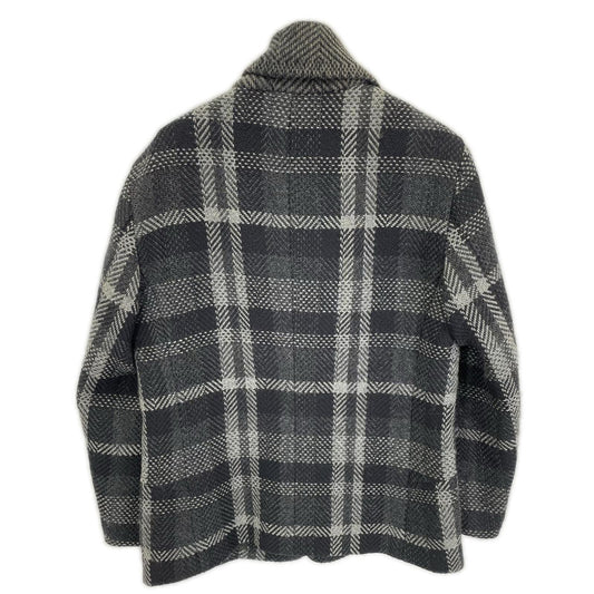 ISSEY MIYAKE 11AW Wool Shawl Collar Coat Black Size 2
