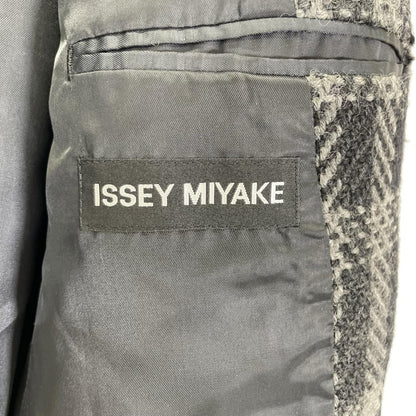 ISSEY MIYAKE 11AW Wool Shawl Collar Coat Black Size 2