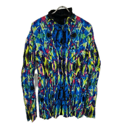 AW ME x ISSEY MIYAKE MEN 14AW Crinkle Reversible Jacket Multi Size 3