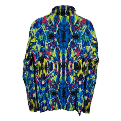 AW ME x ISSEY MIYAKE MEN 14AW Crinkle Reversible Jacket Multi Size 3