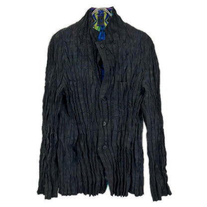 AW ME x ISSEY MIYAKE MEN 14AW Crinkle Reversible Jacket Multi Size 3