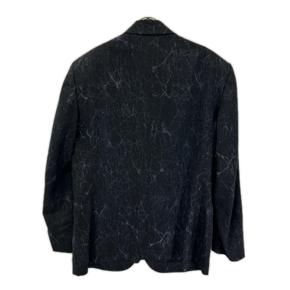 ISSEY MIYAKE MEN 14AW Crack Pattern Wool Blazer Black Size 3