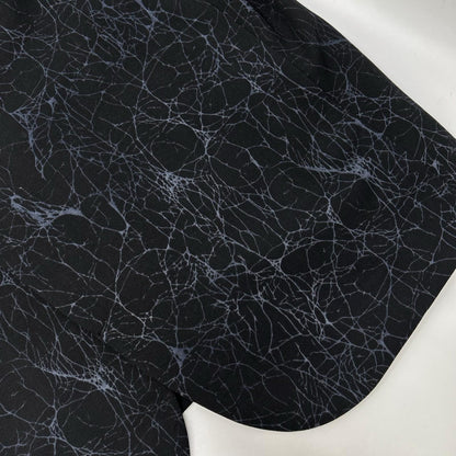 ISSEY MIYAKE MEN 14AW Crack Pattern Wool Blazer Black Size 3