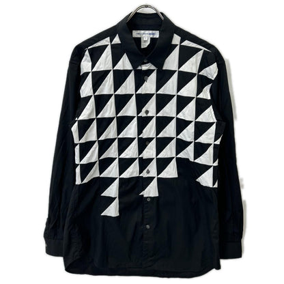 COMMEdesGARCONS SHIRT FG-B041 Shirt Black/White Size L