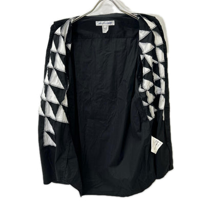 COMMEdesGARCONS SHIRT FG-B041 Shirt Black/White Size L