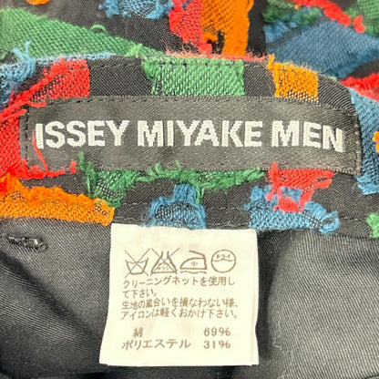 ISSEY MIYAKE MEN 16AW Multi Jacquard Cotton Pants Size 1