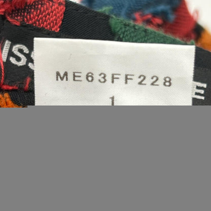ISSEY MIYAKE MEN 16AW Multi Jacquard Cotton Pants Size 1