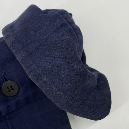 ISSEY MIYAKE MEN ME61FJ013 Band Collar Shirt Navy Size 3