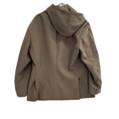 EMPORIOARMANI Hooded Layered Tailored Blazer Size 54