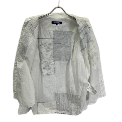 JUNYA WATANABE MAN 20SS White Linen Patchwork Shirt Size L